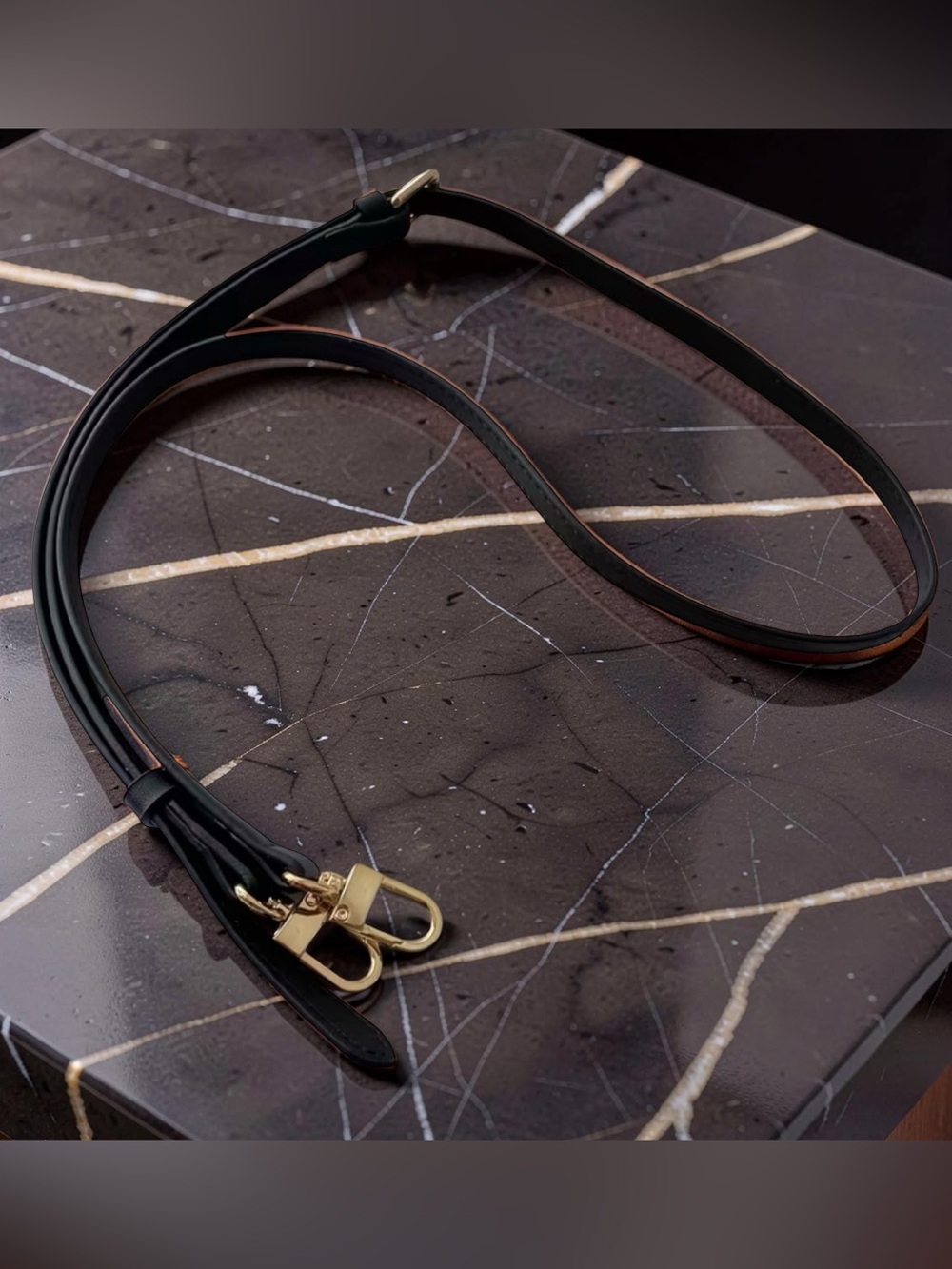 NIP Leather Strap-Black 🖤